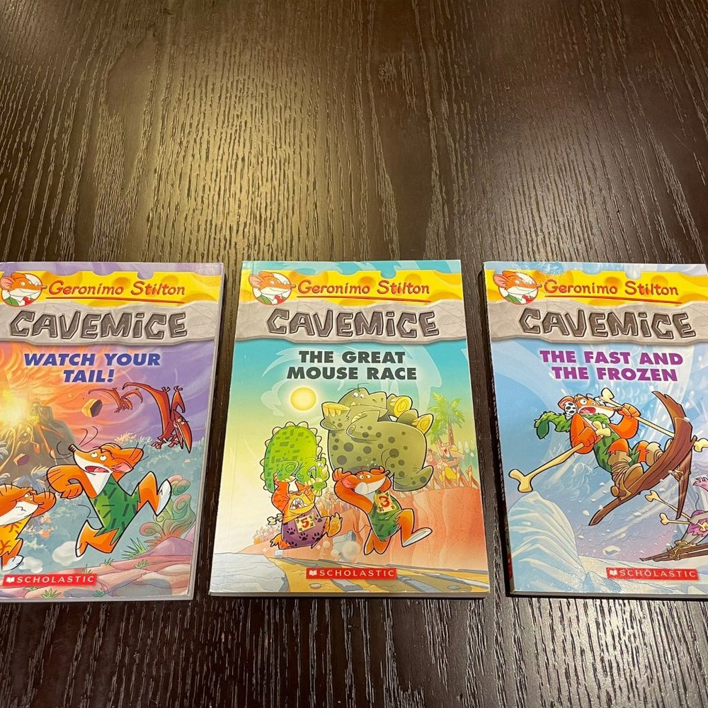 3x classic Geronimo Stilton Books